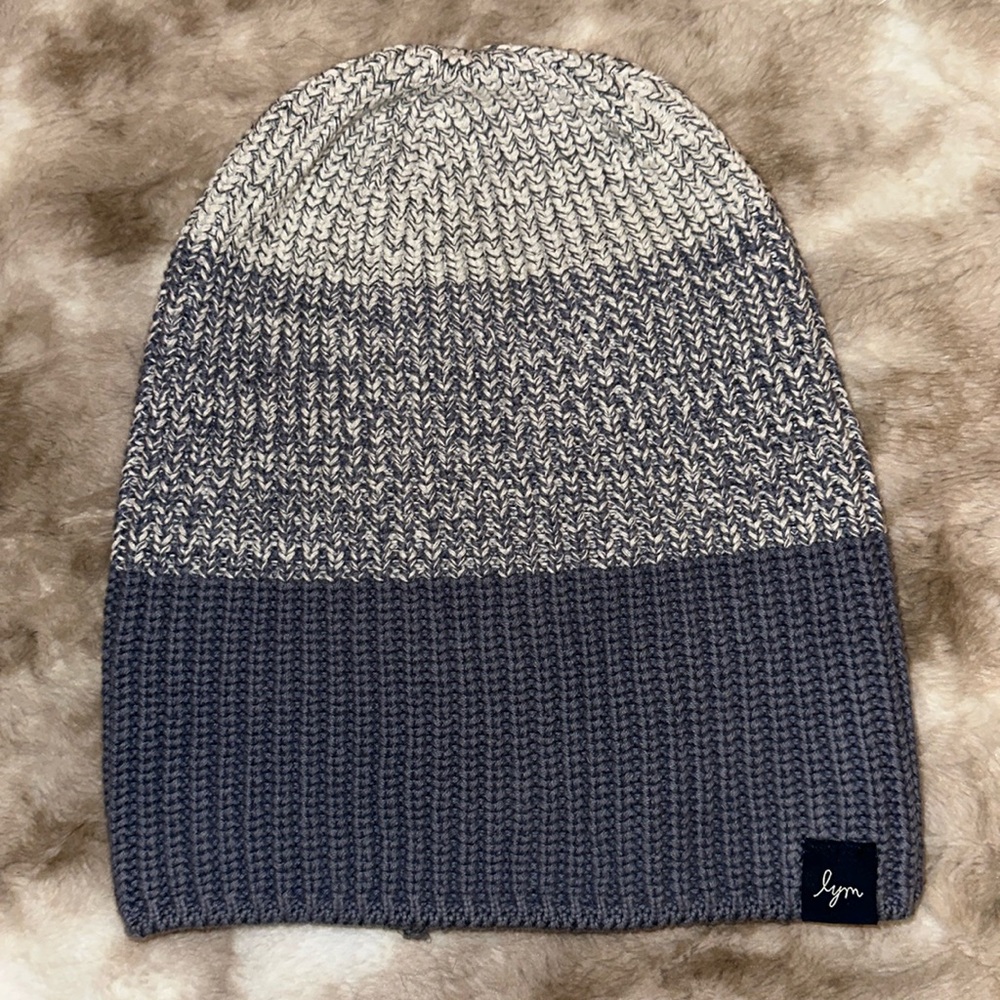 Love your melon periwinkle blue beanie